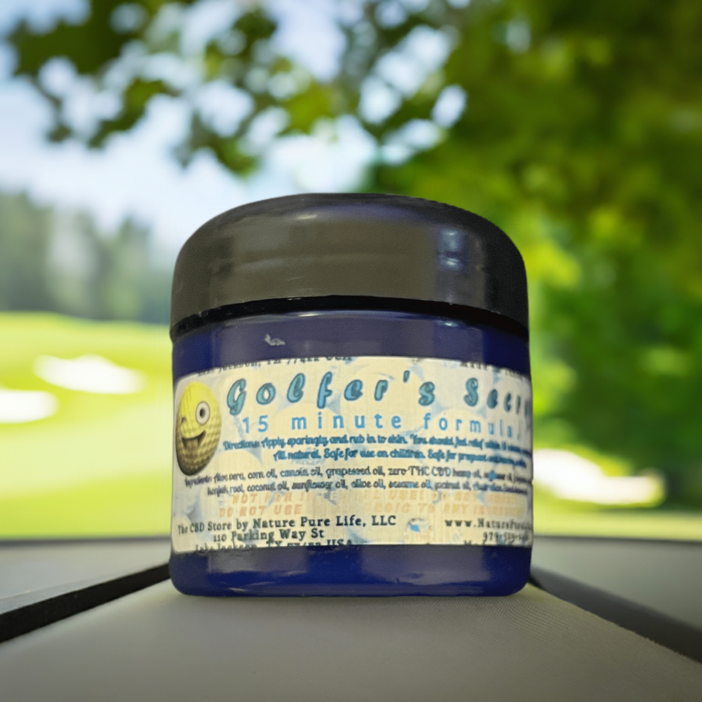 Golfer's Secret CBD Pain Relief Cream